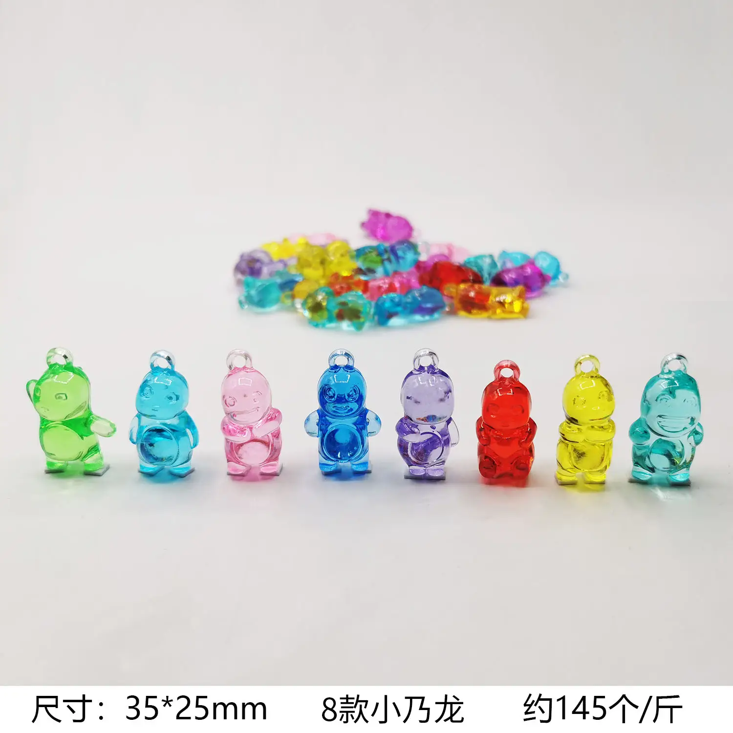 37x24mm Acrylic Gemstones 8 Colors DIY Jewelry Accessory