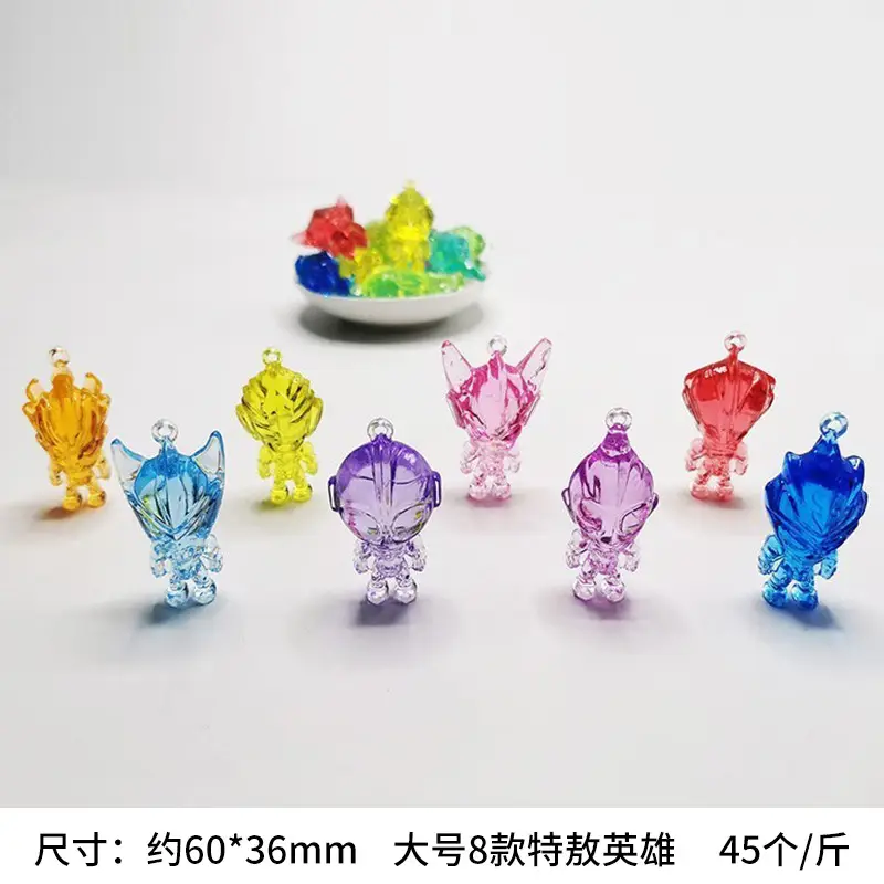 37x24mm Acrylic Gemstones 8 Colors DIY Jewelry Accessory