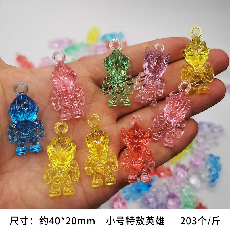 37x24mm Acrylic Gemstones 8 Colors DIY Jewelry Accessory