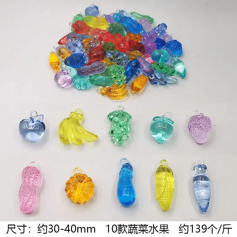 37x24mm Acrylic Gemstones 8 Colors DIY Jewelry Accessory