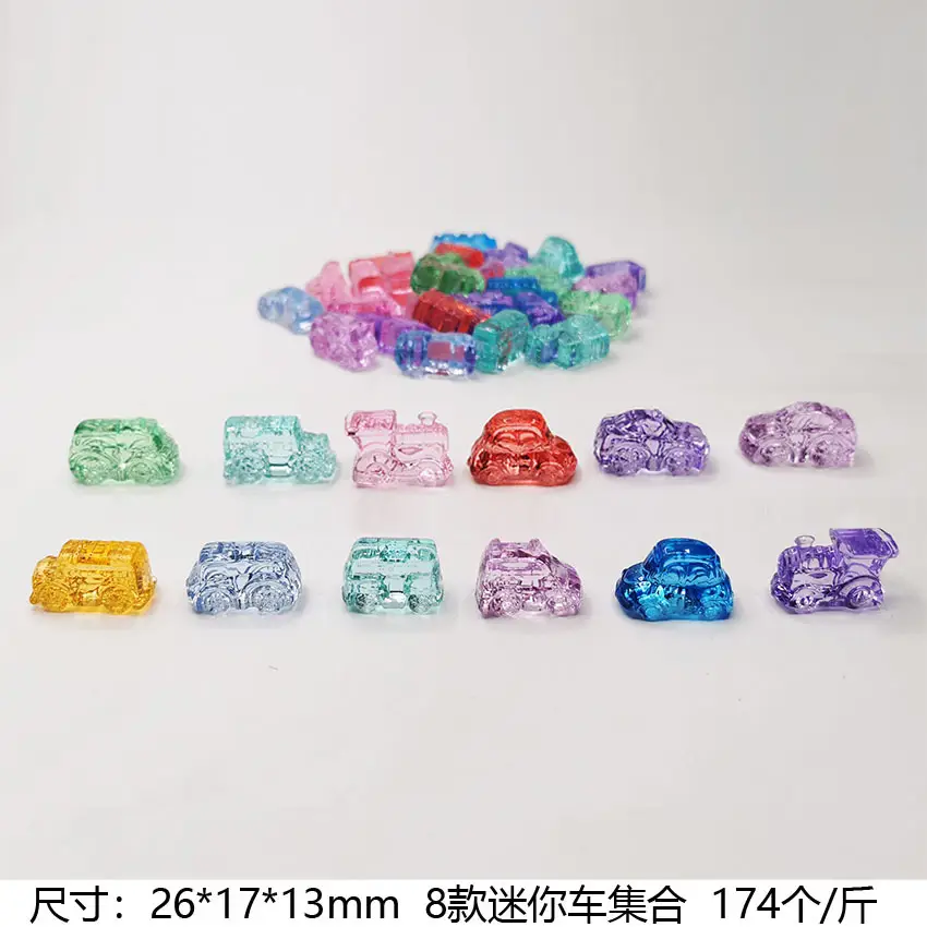 37x24mm Acrylic Gemstones 8 Colors DIY Jewelry Accessory