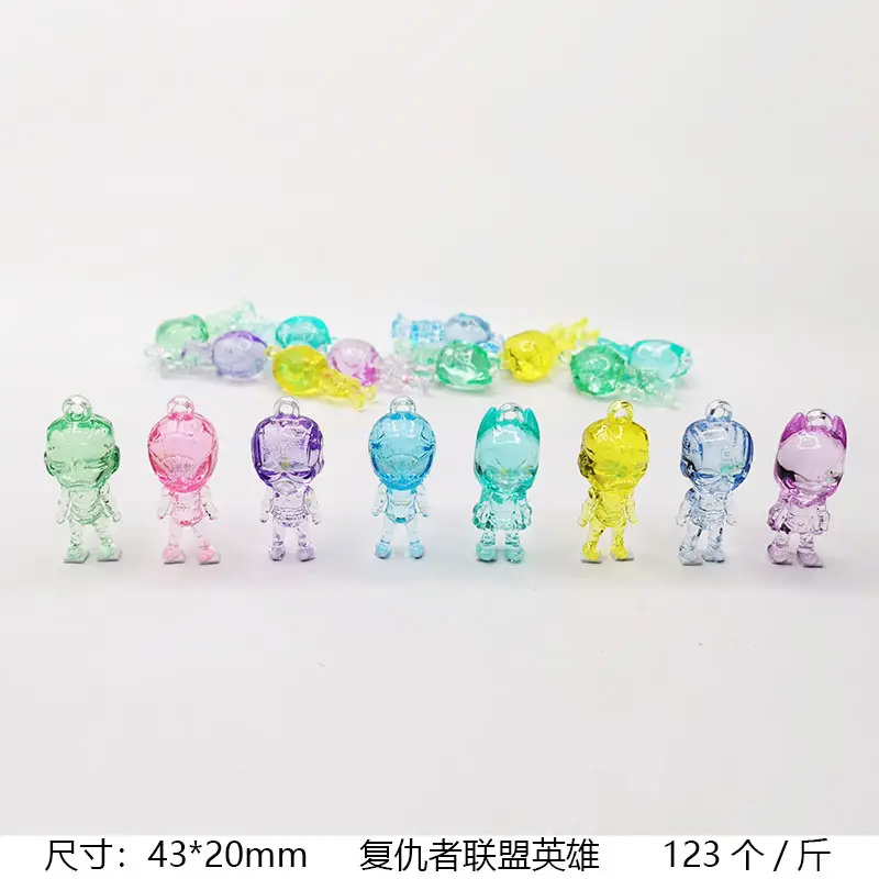 37x24mm Acrylic Gemstones 8 Colors DIY Jewelry Accessory