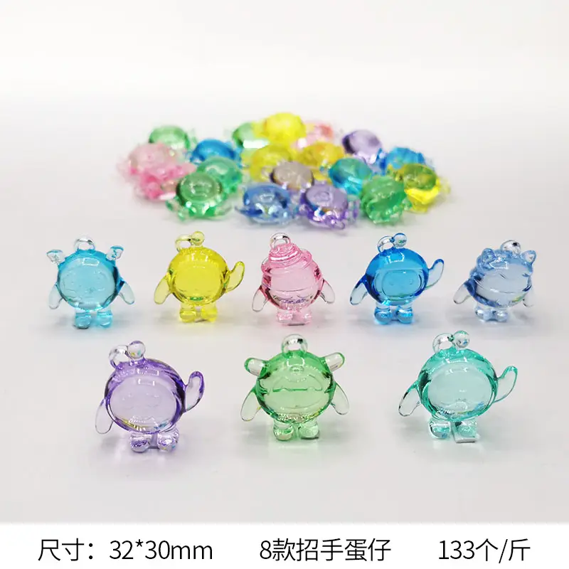 37x24mm Acrylic Gemstones 8 Colors DIY Jewelry Accessory