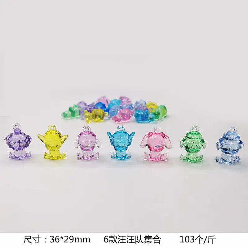 37x24mm Acrylic Gemstones 8 Colors DIY Jewelry Accessory