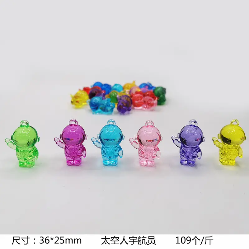 37x24mm Acrylic Gemstones 8 Colors DIY Jewelry Accessory