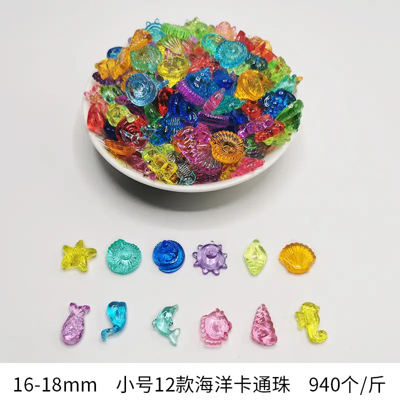 37x24mm Acrylic Gemstones 8 Colors DIY Jewelry Accessory