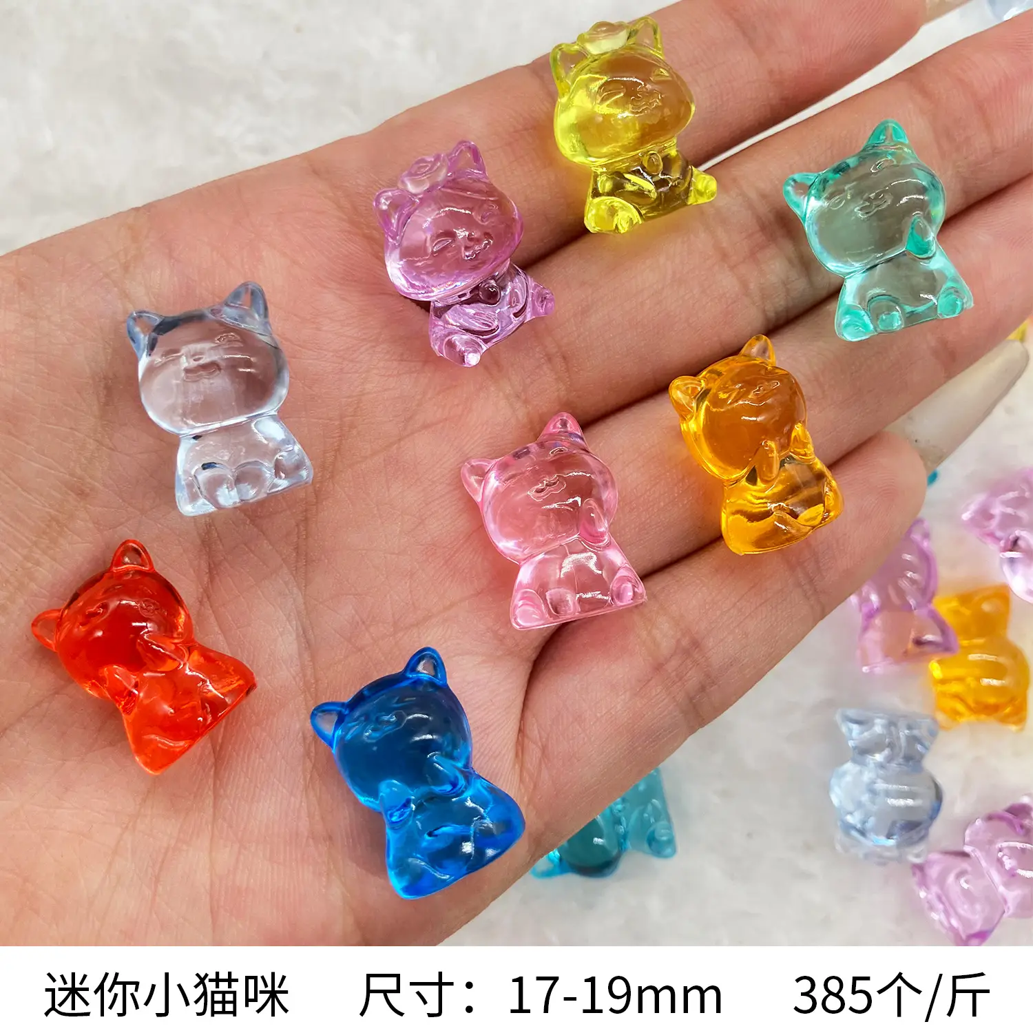 37x24mm Acrylic Gemstones 8 Colors DIY Jewelry Accessory