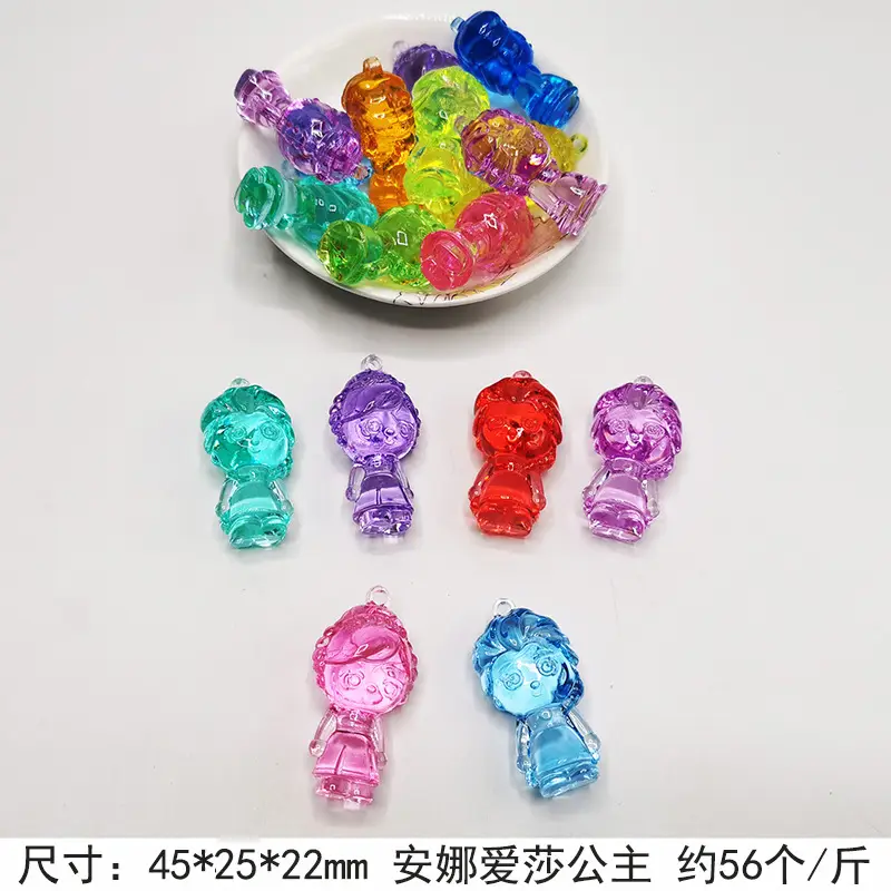 37x24mm Acrylic Gemstones 8 Colors DIY Jewelry Accessory