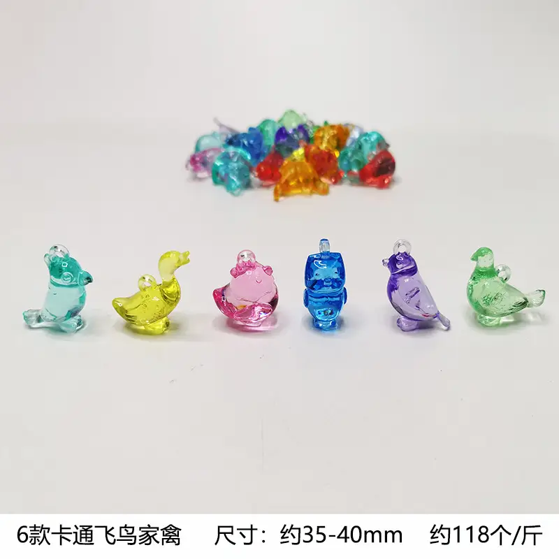 37x24mm Acrylic Gemstones 8 Colors DIY Jewelry Accessory