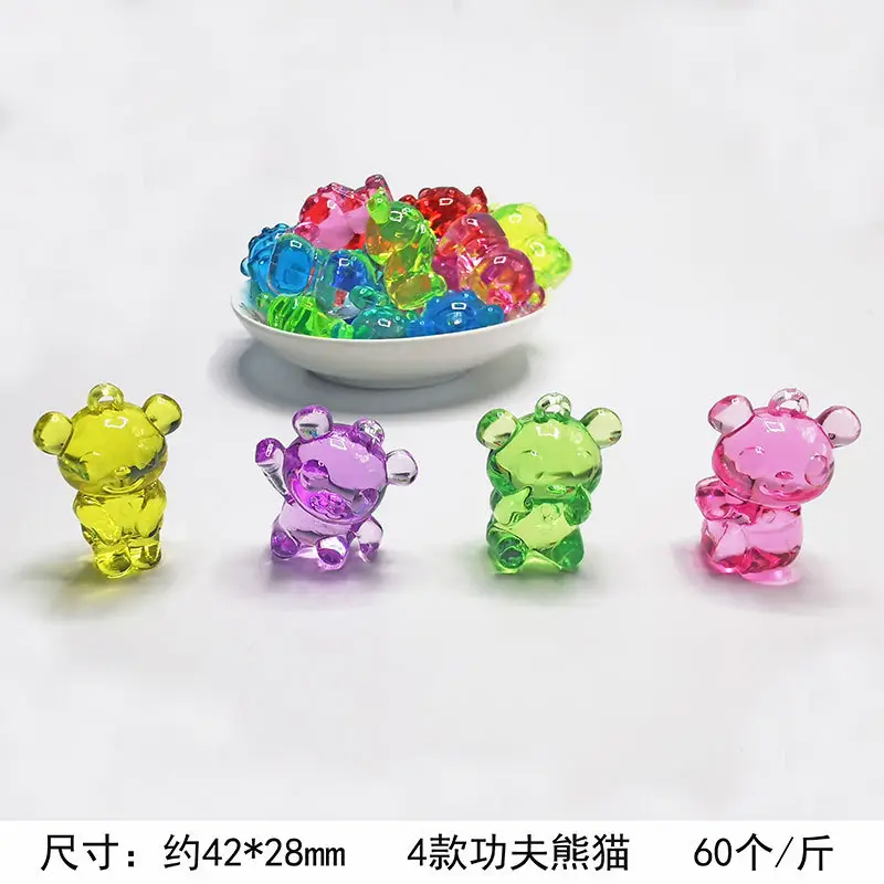 37x24mm Acrylic Gemstones 8 Colors DIY Jewelry Accessory