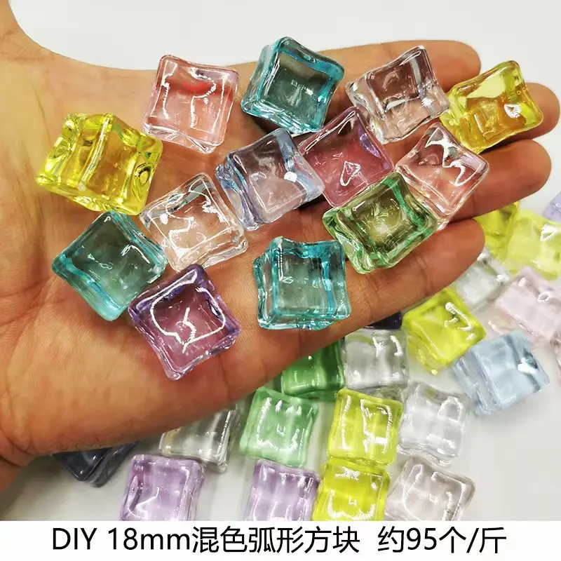 37x24mm Acrylic Gemstones 8 Colors DIY Jewelry Accessory