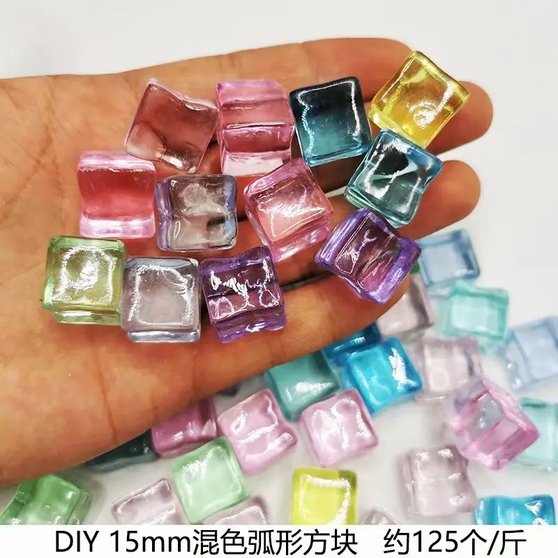 37x24mm Acrylic Gemstones 8 Colors DIY Jewelry Accessory