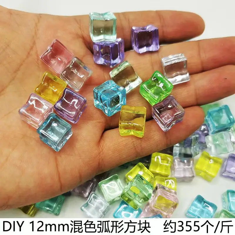 37x24mm Acrylic Gemstones 8 Colors DIY Jewelry Accessory