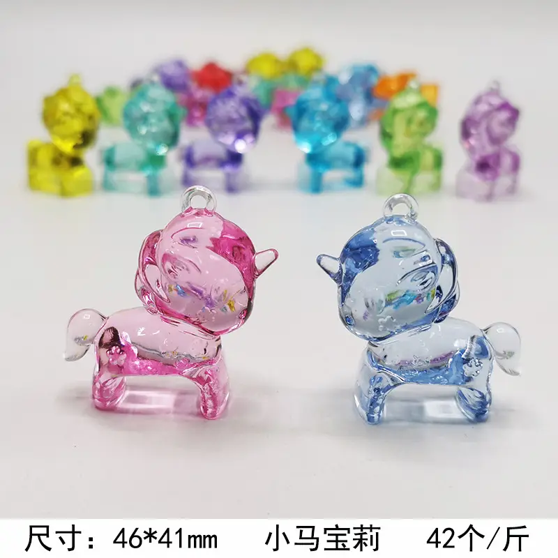37x24mm Acrylic Gemstones 8 Colors DIY Jewelry Accessory