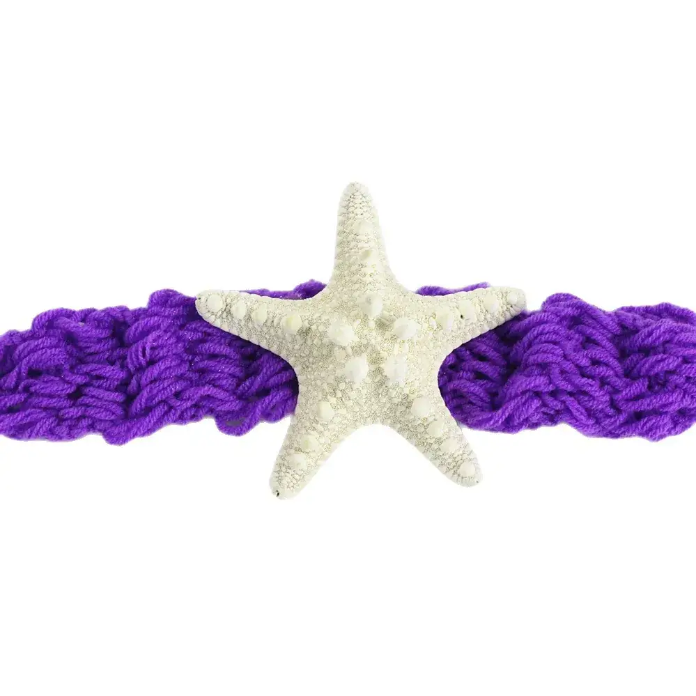 Children Mermaid Photo Studio Clothes Purple Blue Woven - Image 6