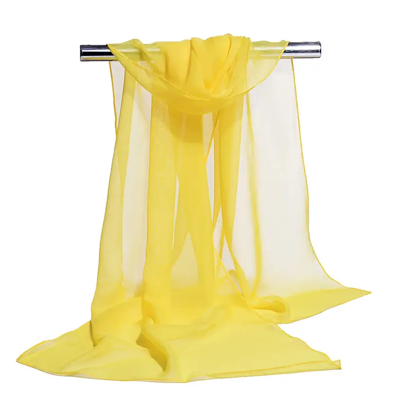 Printed Floral Chiffon Scarf for Women New Wholesale 2025 - Image 20