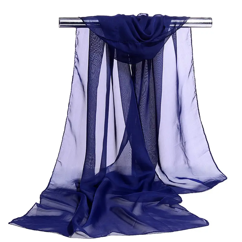 Printed Floral Chiffon Scarf for Women New Wholesale 2025 - Image 22