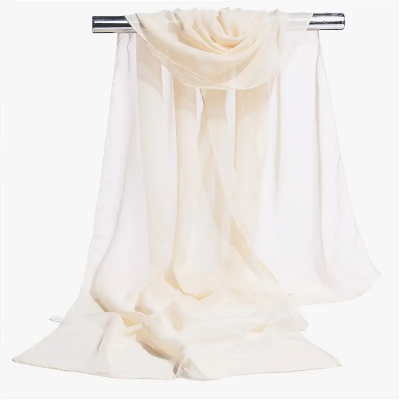 Printed Floral Chiffon Scarf for Women New Wholesale 2025 - Image 15