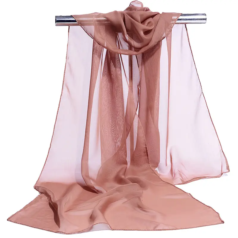 Printed Floral Chiffon Scarf for Women New Wholesale 2025 - Image 17