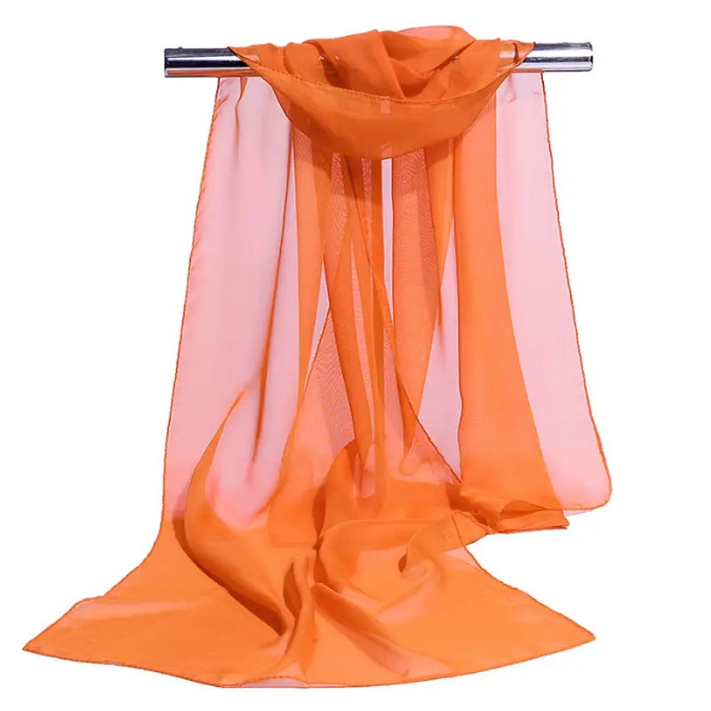 Printed Floral Chiffon Scarf for Women New Wholesale 2025 - Image 18