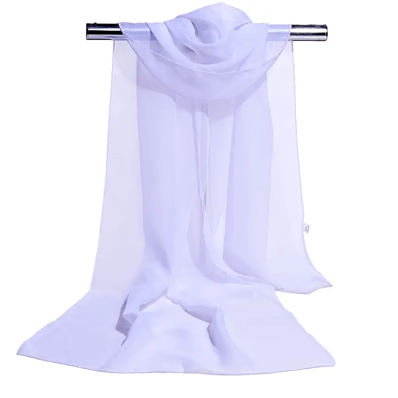 Printed Floral Chiffon Scarf for Women New Wholesale 2025 - Image 2
