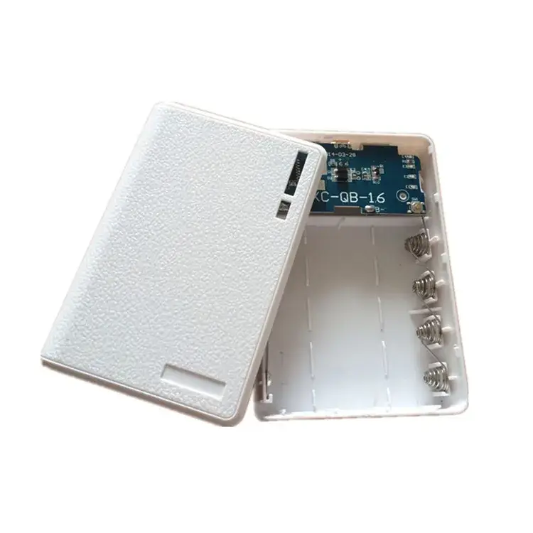 Cross-border DIY USB4 Wallet with 18650 Charging Treasure Shell - Image 4