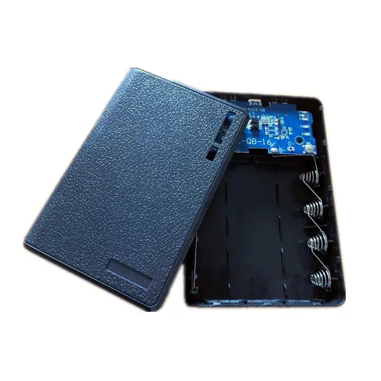 Cross-border DIY USB4 Wallet with 18650 Charging Treasure Shell - Image 5