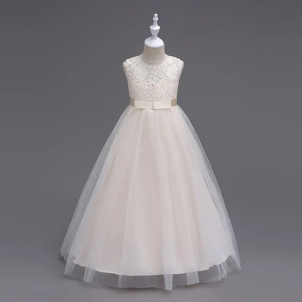 Elegant Korean Style Girls Dress Peach High Waist Skirt