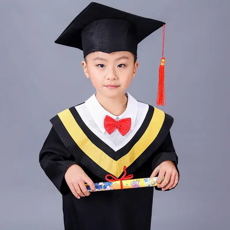 Children's Purple Graduation Cap Dress for Kids - Image 10