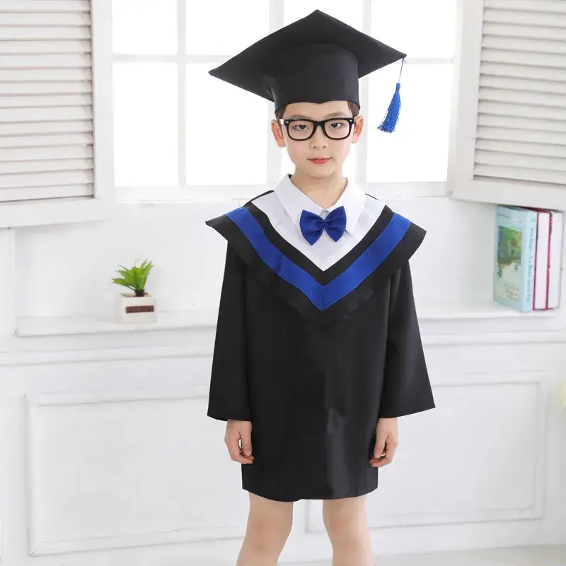 Children's Purple Graduation Cap Dress for Kids - Image 7