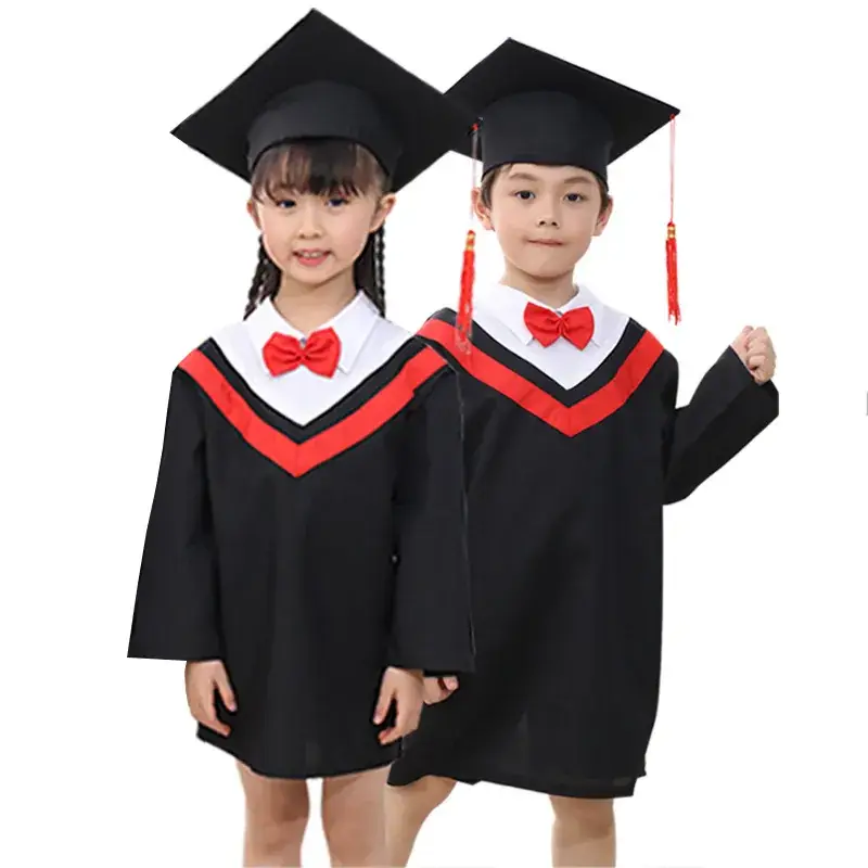 Children's Purple Graduation Cap Dress for Kids - Image 4