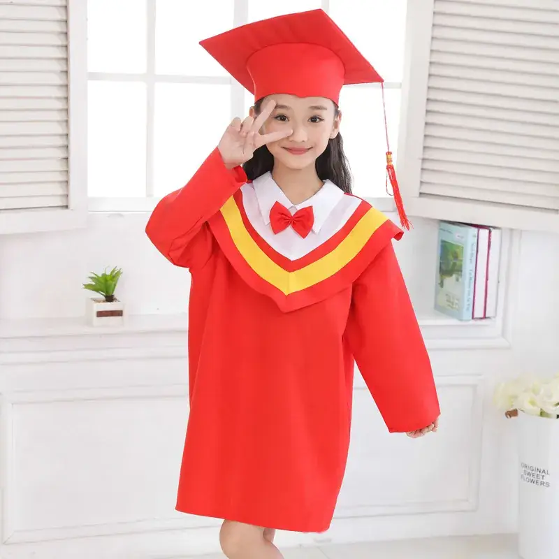 Children's Purple Graduation Cap Dress for Kids - Image 8