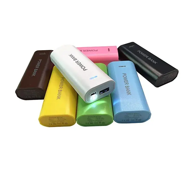2-Section 18650 Power Bank with Detachable Back Cover
