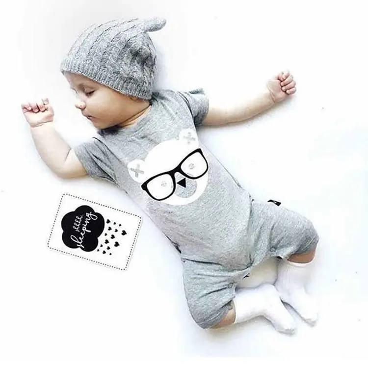 Baby Thermal Plush Suit Black White Climbable Shorts