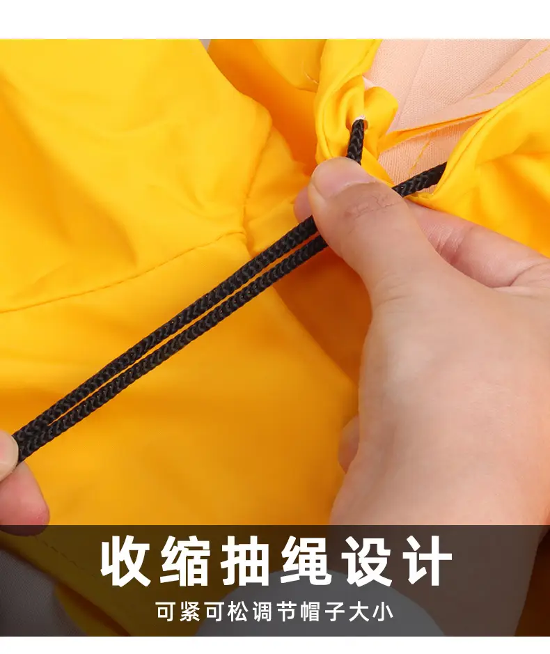 Cross-Border Pet Raincoat with Hood, Large Dog Rain Poncho, Dog Raincoat, Waterproof Reflective Dog Raincoat, Large Dog Cape Raincoat — feature 8