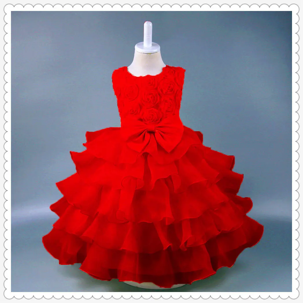 Pink Tulle Ruffled Skirt for Girls 2022 - Image 3