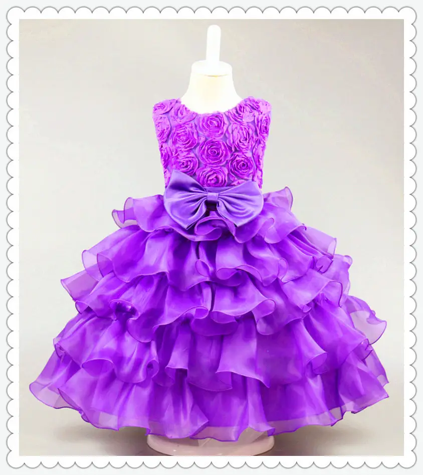 Pink Tulle Ruffled Skirt for Girls 2022 - Image 4