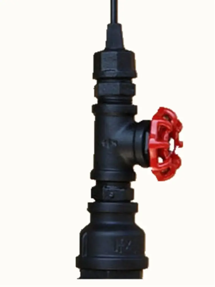 Industrial Water Pipe Lamp Bar Grenade Lamp Red Black - Image 5