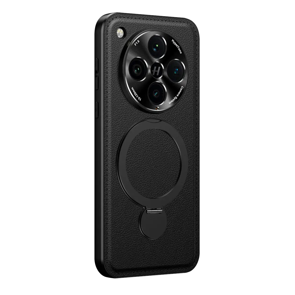 Retro Leather Phone Case with Rotating Bracket for OPPO Find X8 Ultra/X8 Pro - Image 8