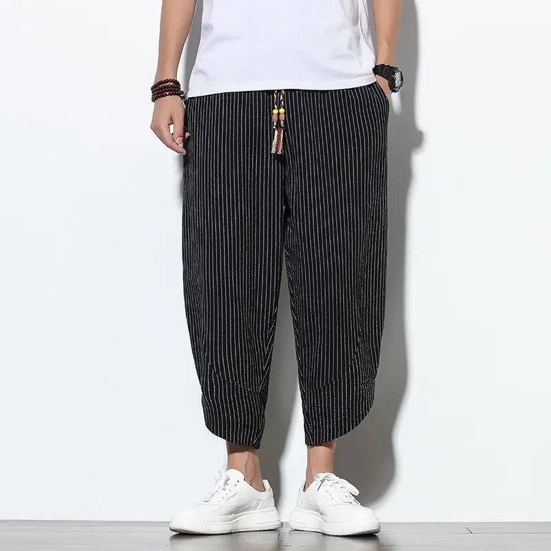 Striped black
