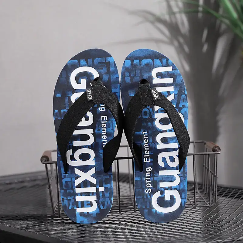 Men's 2024 Summer Flip Flops Sandals Cross-Border