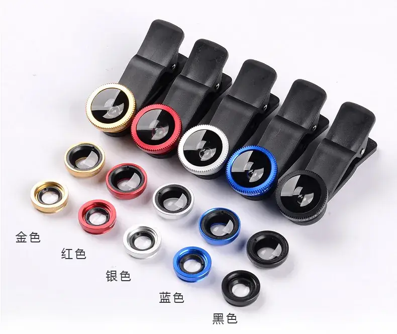 Three-in-One Wide Macro Fisheye Selfie Lens Set — feature 5