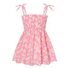 2024 Summer Girls Sleeveless Navy Heart Dress — feature 5