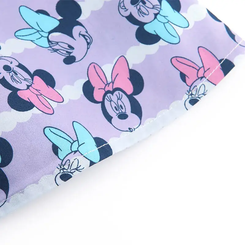 Girls Sleeveless Cartoon Princess Dress Lavender Capri Pants - Image 7