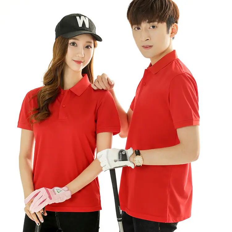 Men Yellow Polo T-Shirt Team Uniform