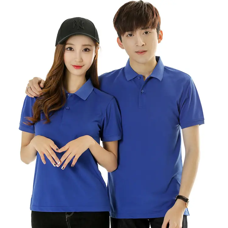 Men Yellow Polo T-Shirt Team Uniform