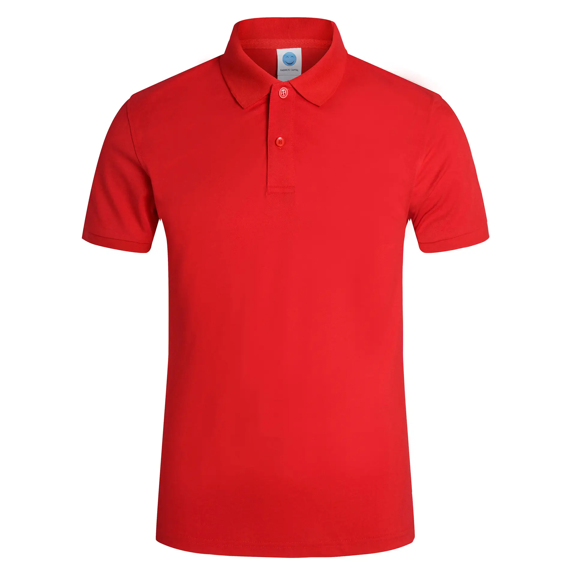 Men Yellow Polo T-Shirt Team Uniform