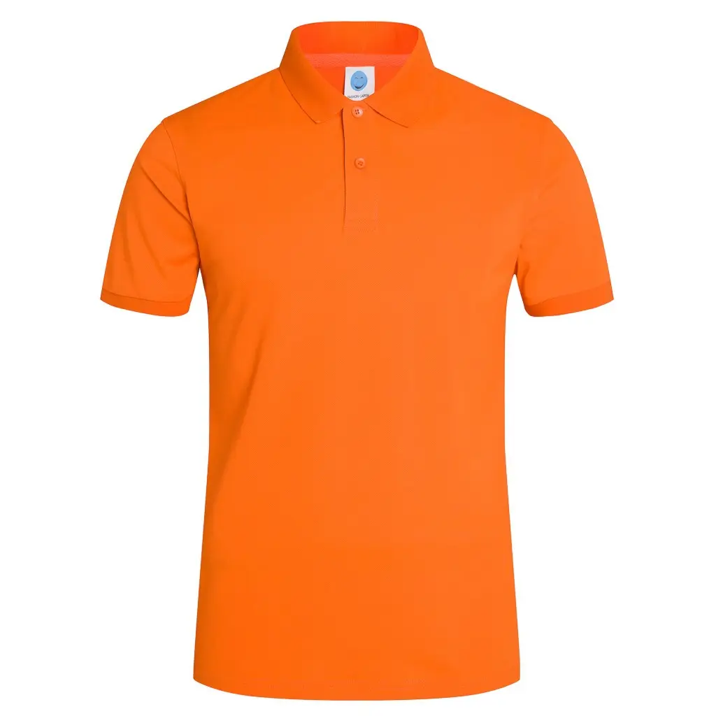 Men Yellow Polo T-Shirt Team Uniform
