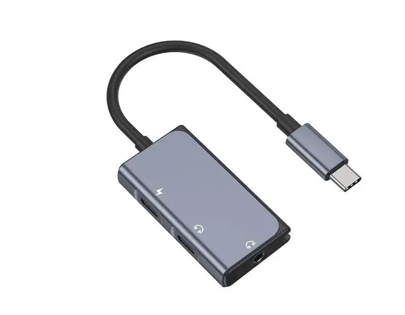 Three-In-One Audio Adapter for Headphones & Live Broadcast - Image 2
