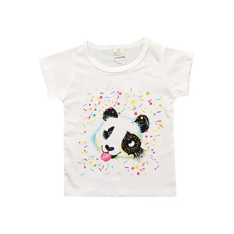 Light Blue Kindness T-Shirt for Kids Summer Casual Wear - Image 21